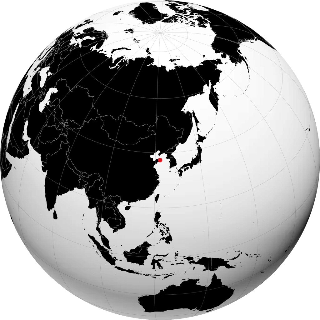 Weihai sul globo