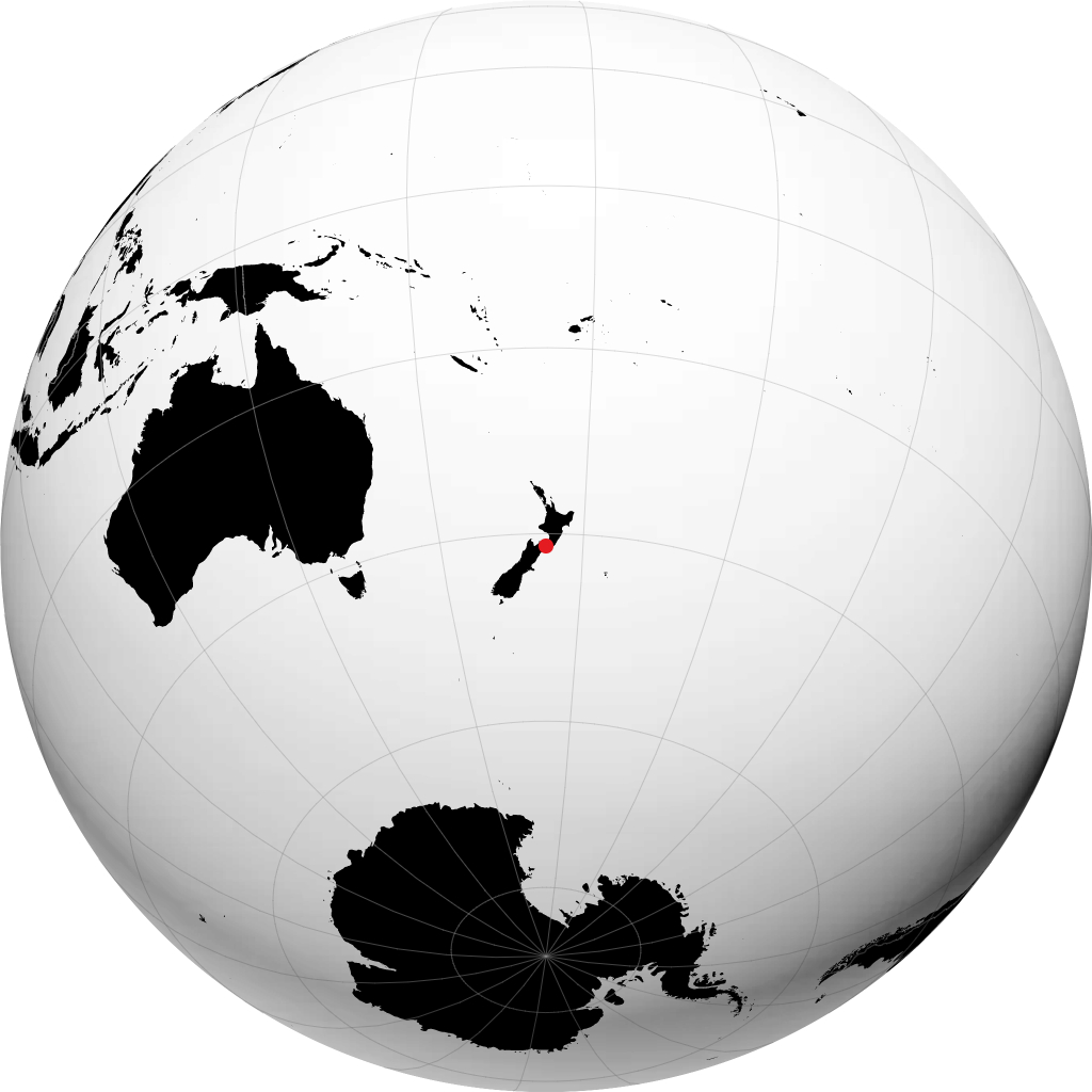 Wellington sul globo