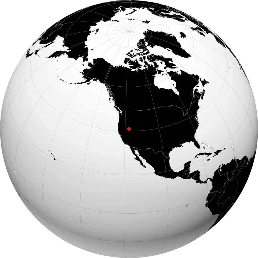 Winnemucca sul globo
