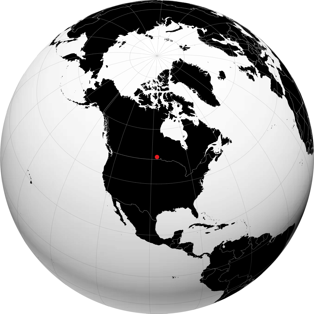 Winnipeg sul globo