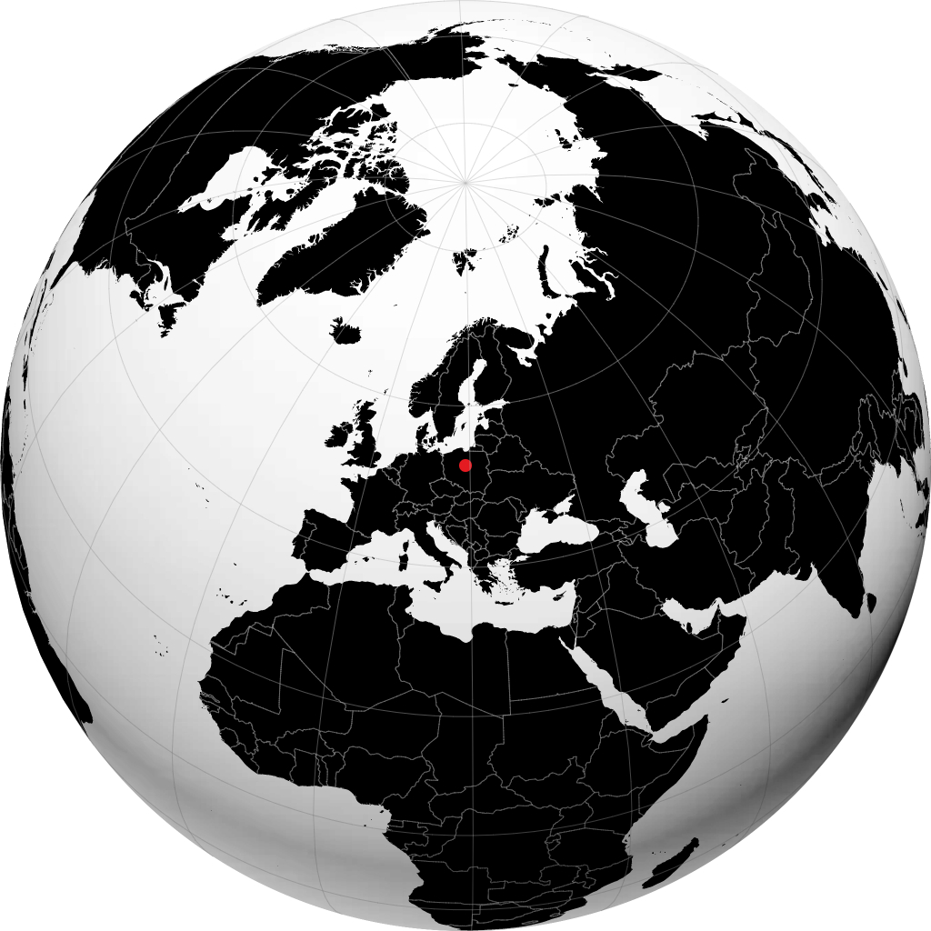 Włocławek sul globo
