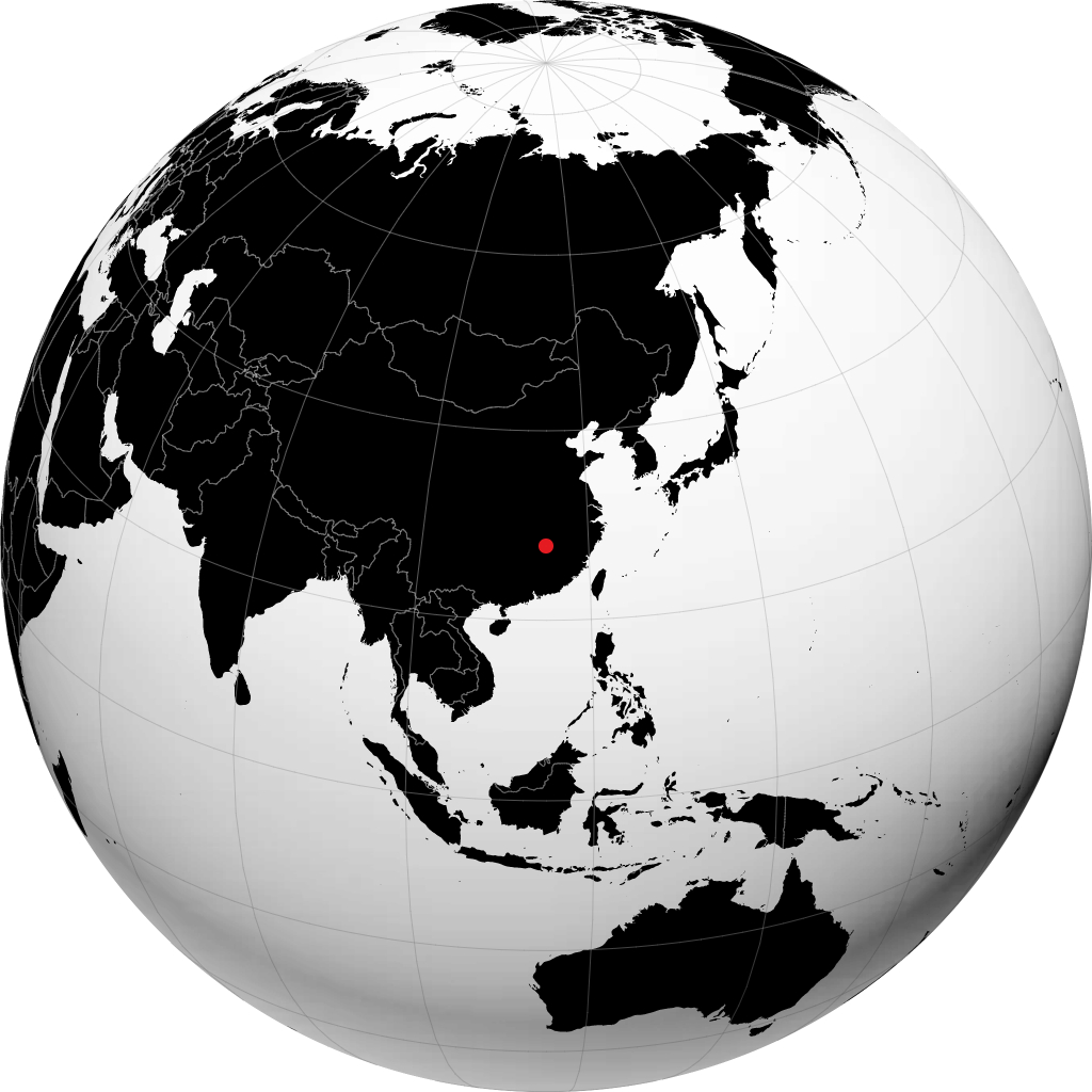 Xinyu sul globo