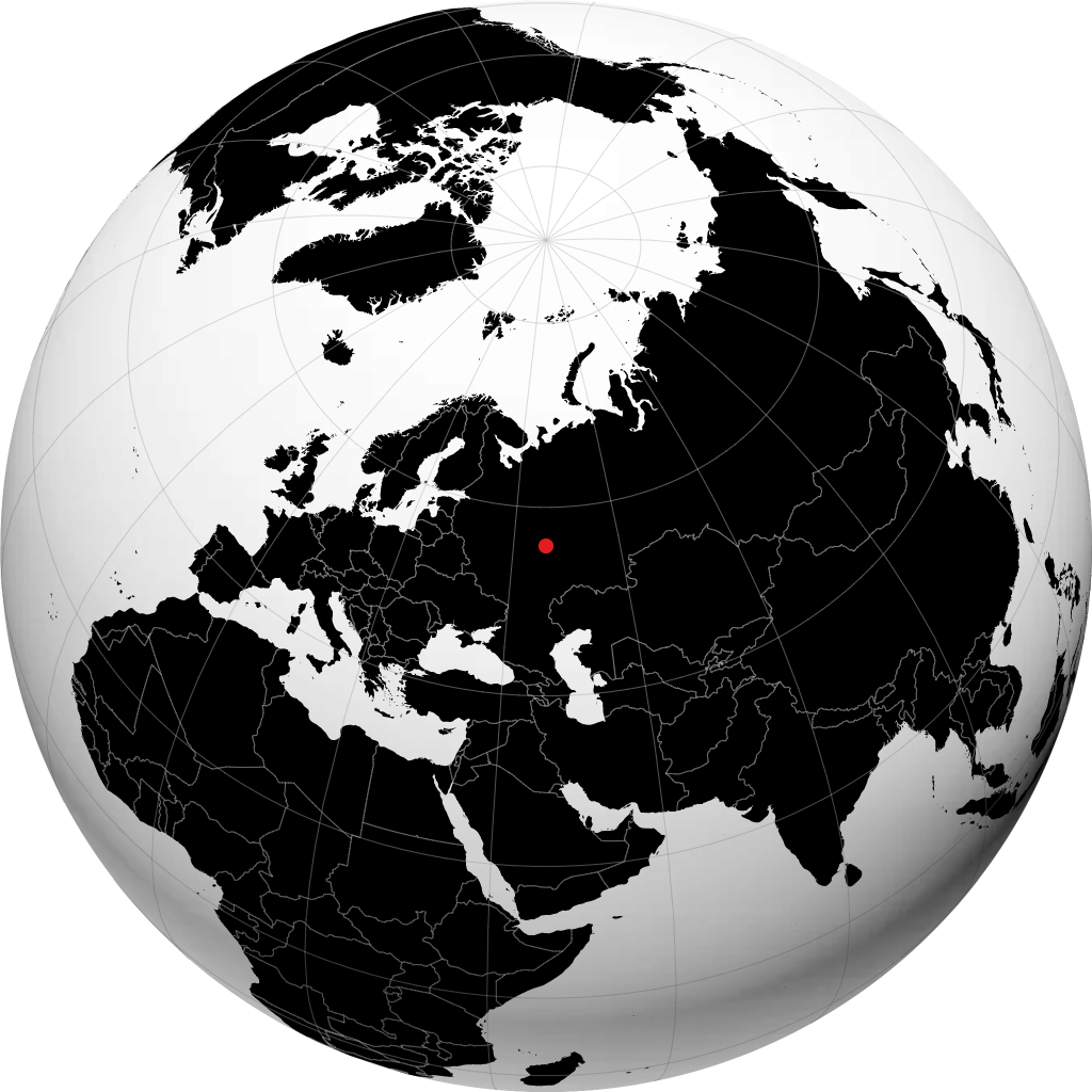 Yadrin sul globo