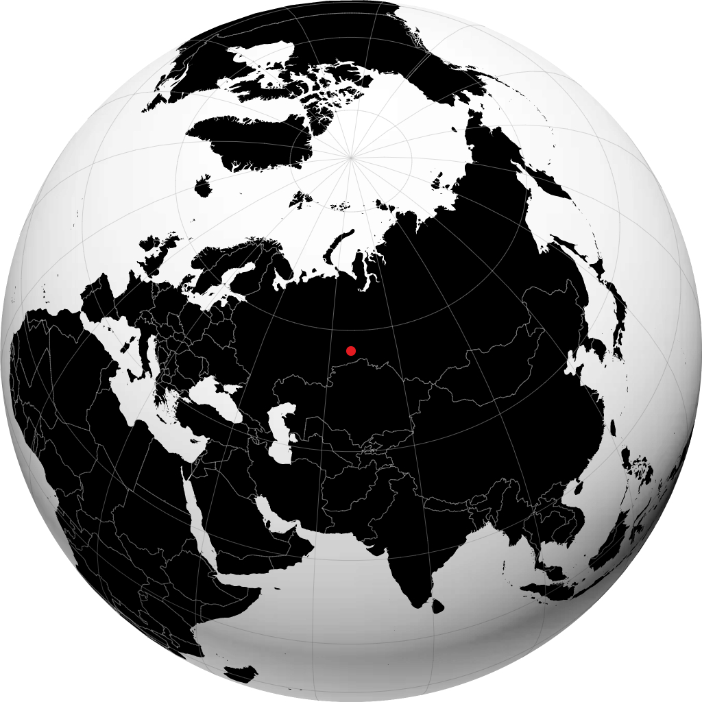 Yalutorovsk sul globo