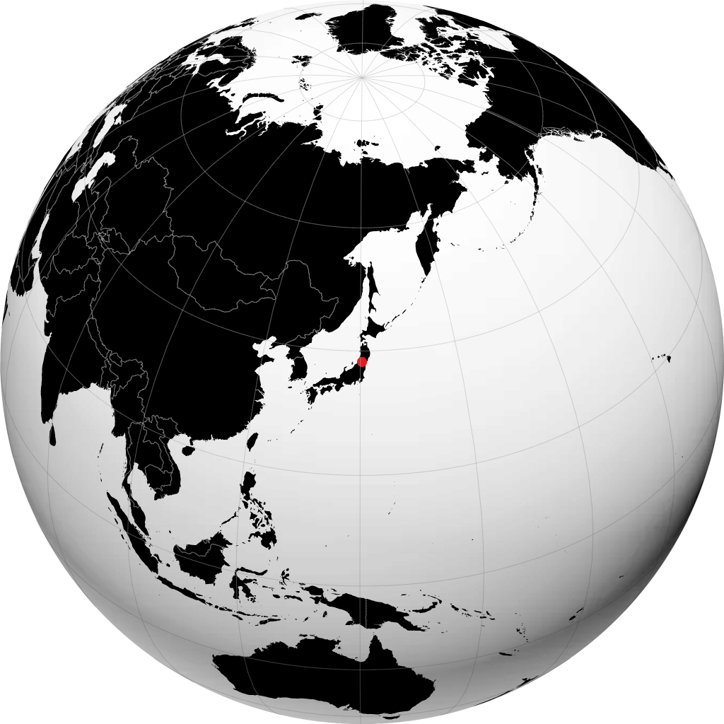 Yamagata sul globo