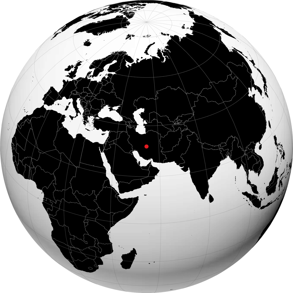 Yazd sul globo