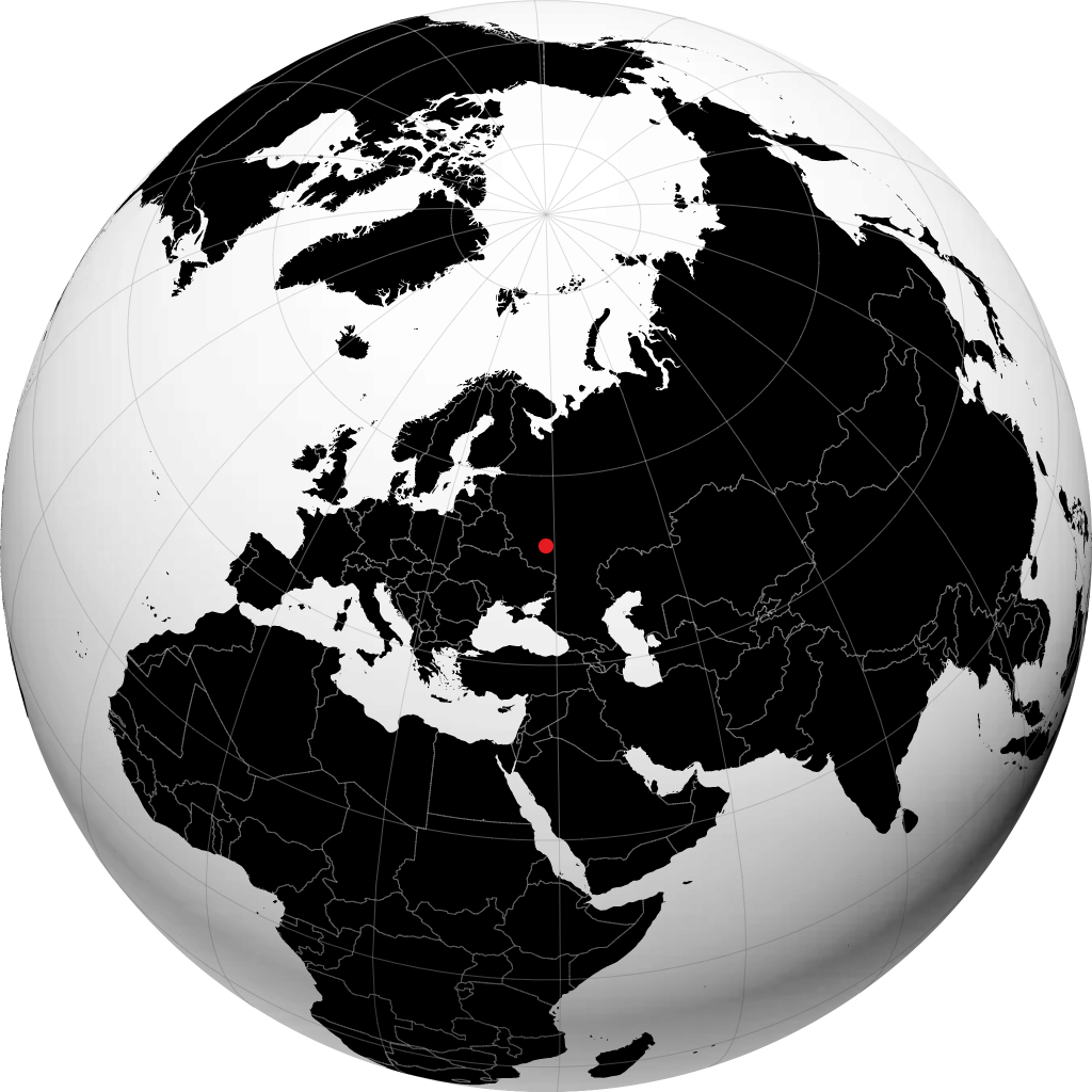 Yelets sul globo