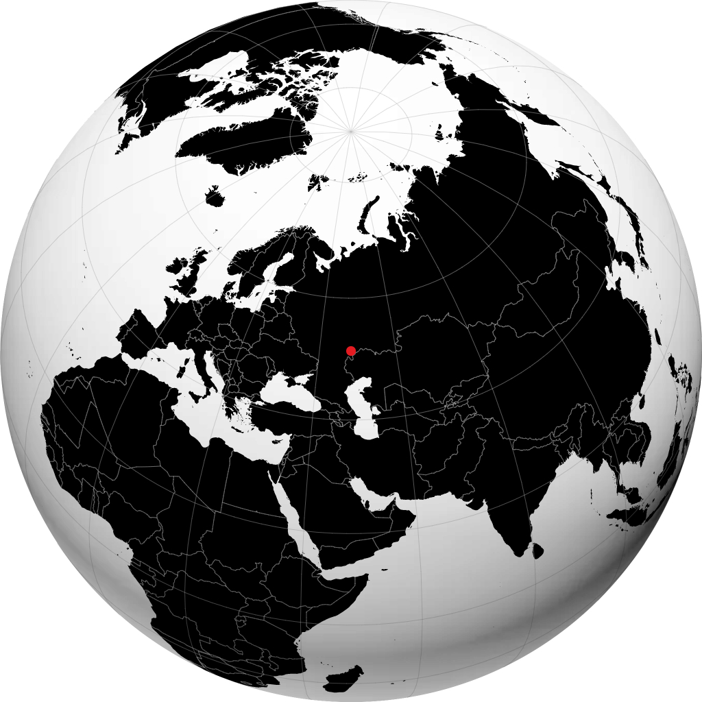 Yershov sul globo