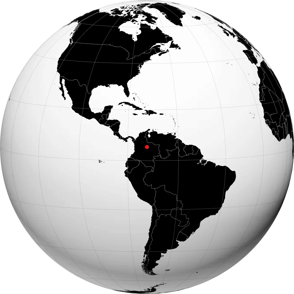 Yopal sul globo