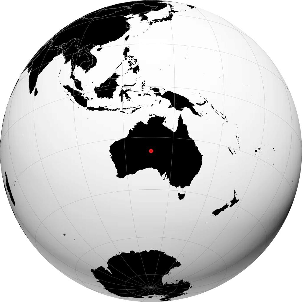 Yulara sul globo