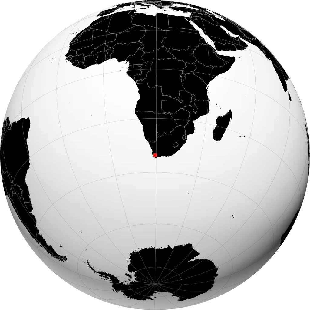 Worcester sul globo
