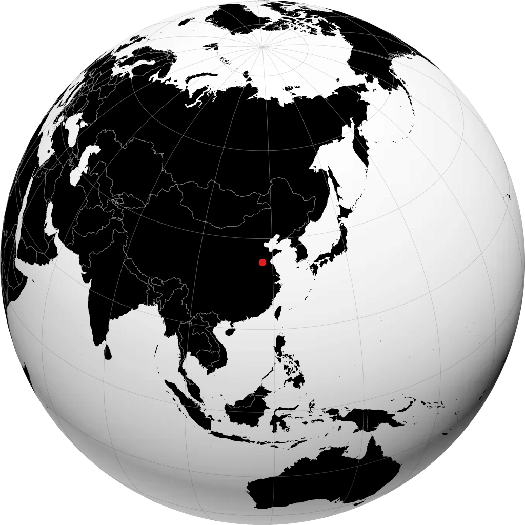 Zaozhuang sul globo