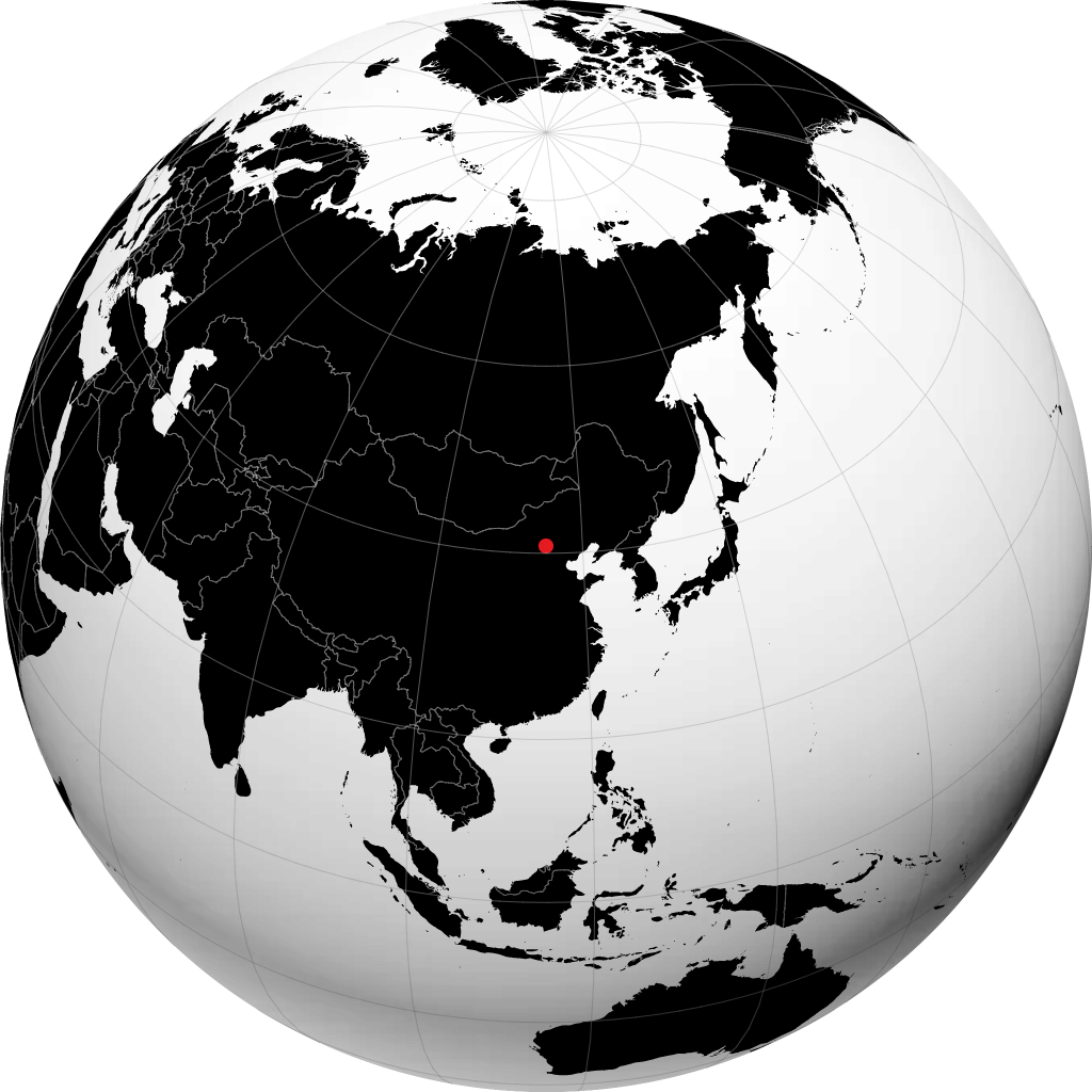 Zhangjiakou sul globo