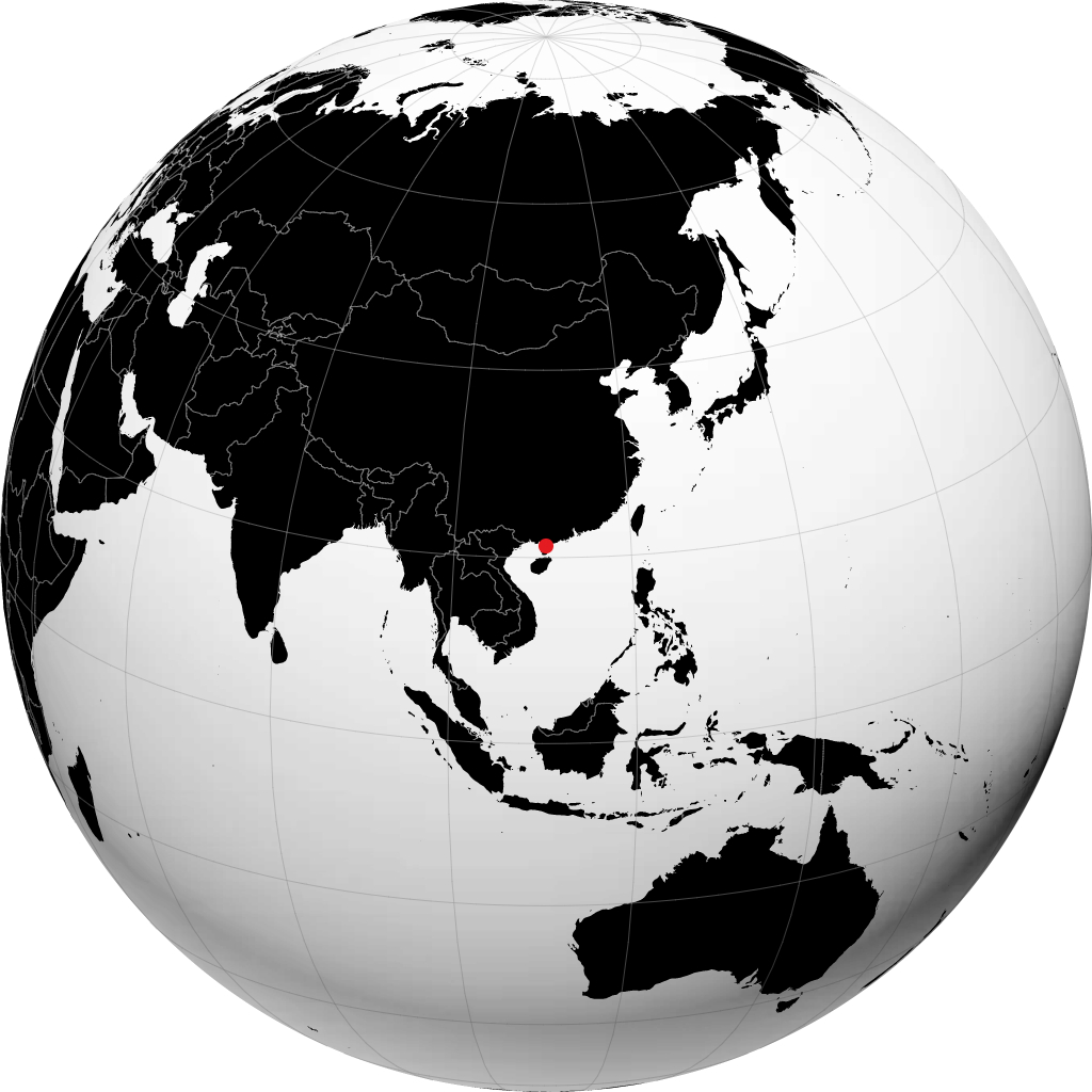 Zhanjiang sul globo