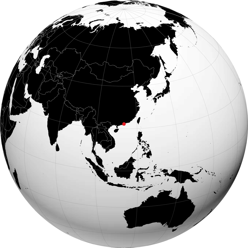 Zhuhai sul globo