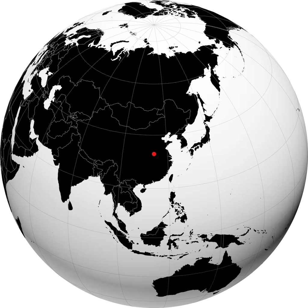 Zhumadian sul globo