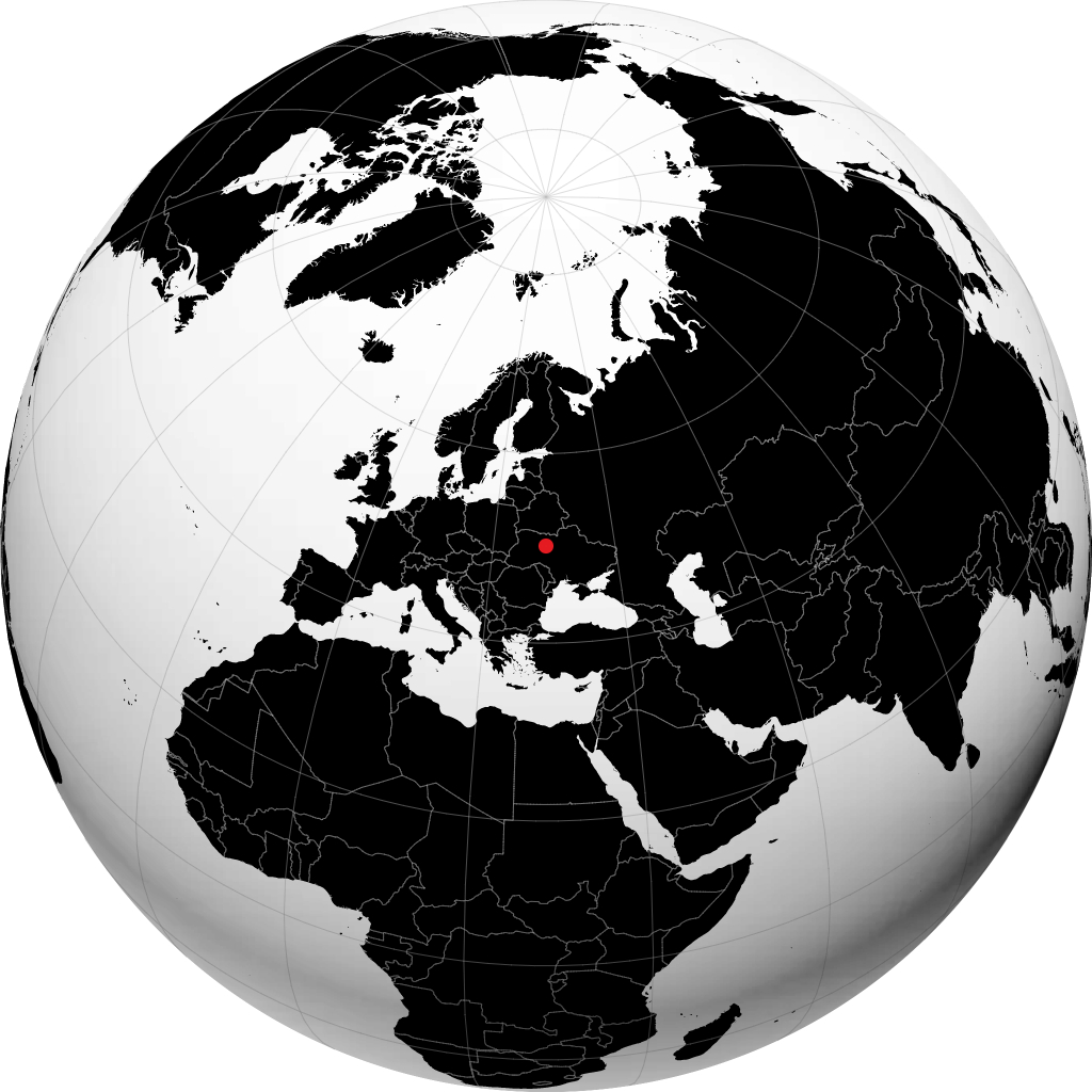 Žytomyr sul globo
