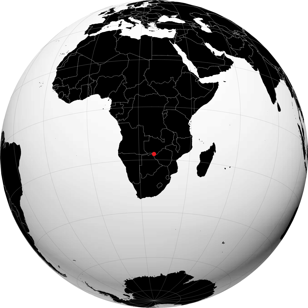 Livingstone sul globo