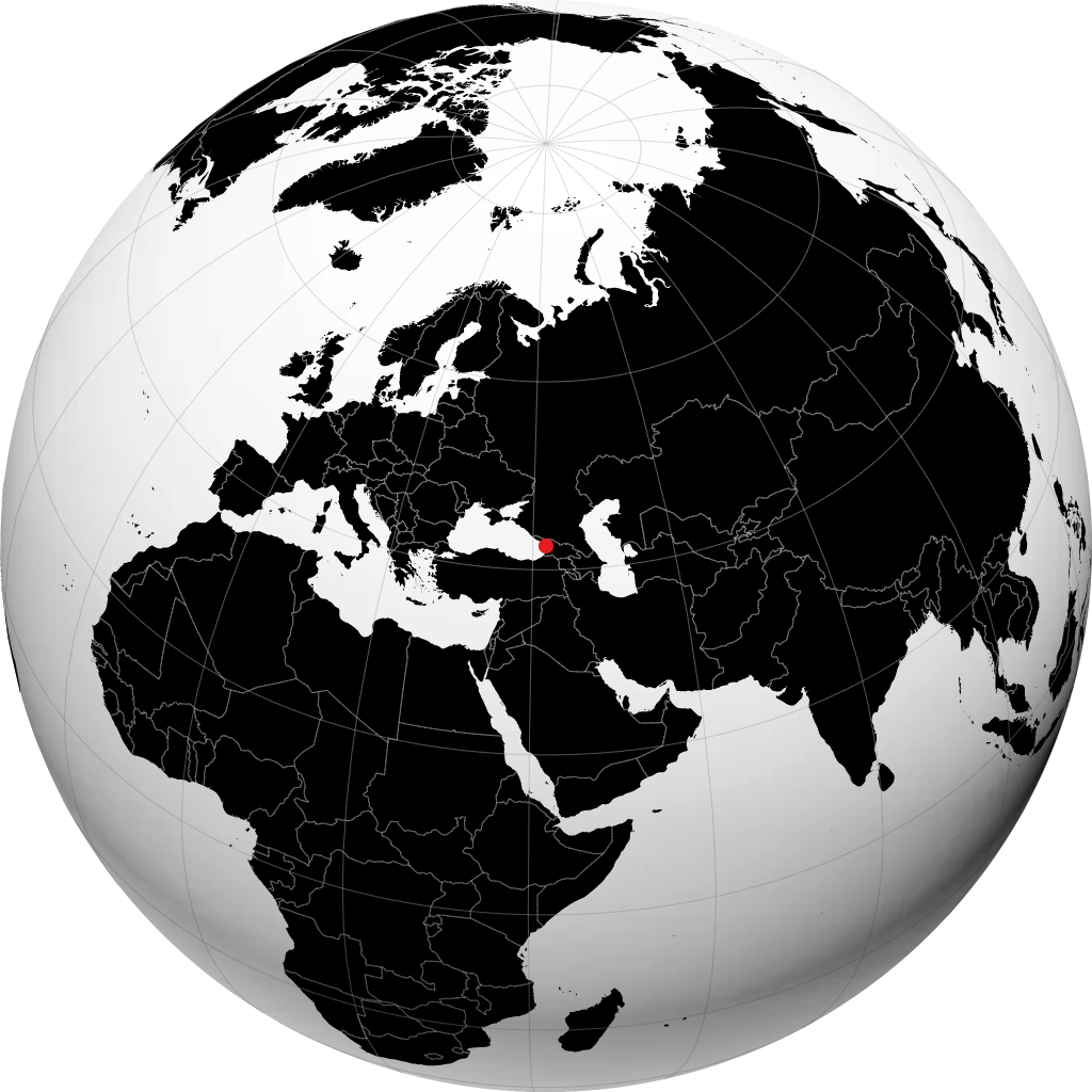 Zugdidi sul globo