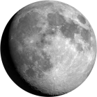 Gibbosa crescente, illuminazione 92.9%