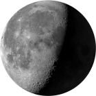 Gibbosa calante, illuminazione 69.8%